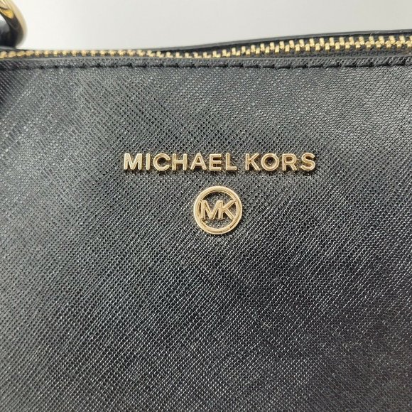 Vintage 2003 Michael Kors Sullivan Small Convertible Top Zip Tote Cross Retired - Picture 6 of 11
